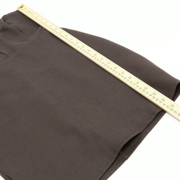 ASTR Strappy Deep V Plunge M Mini Bodycon Dress Dark Gray Stretchy Zip Up Lined - Picture 9 of 10